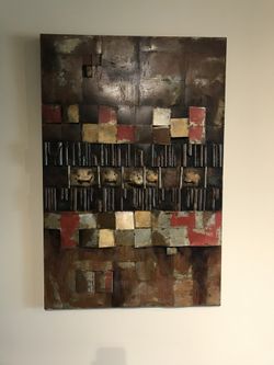 Modern Art Piece (Metal)