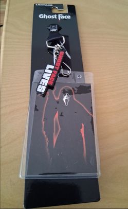 New Scream Ghostface Keychain Holder lanyard Halloween Horror