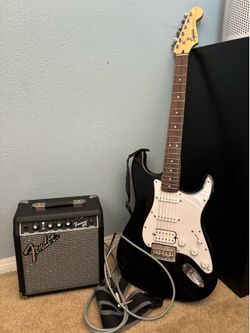 Fender Stratocaster Squier w/ Fender Amp