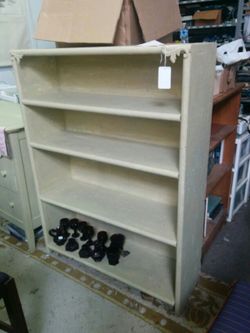Painted shelf