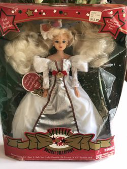 1996 WOOLWORTHS EXCLUSIVE SPECIAL EDITION HOLIDAY COLLECTION Barbie Doll. Condition is New in original box.