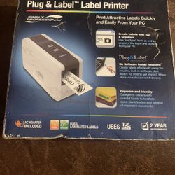 P-touch Plug & Label Printer 