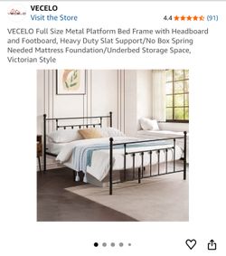 Old Fashioned Metal Bed frame