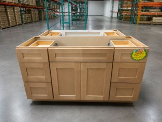 🔥🚨WAREHOUSE DIRECT SALE : WOODEN VANITY CABINET BASE🚨🔥 AS-IS