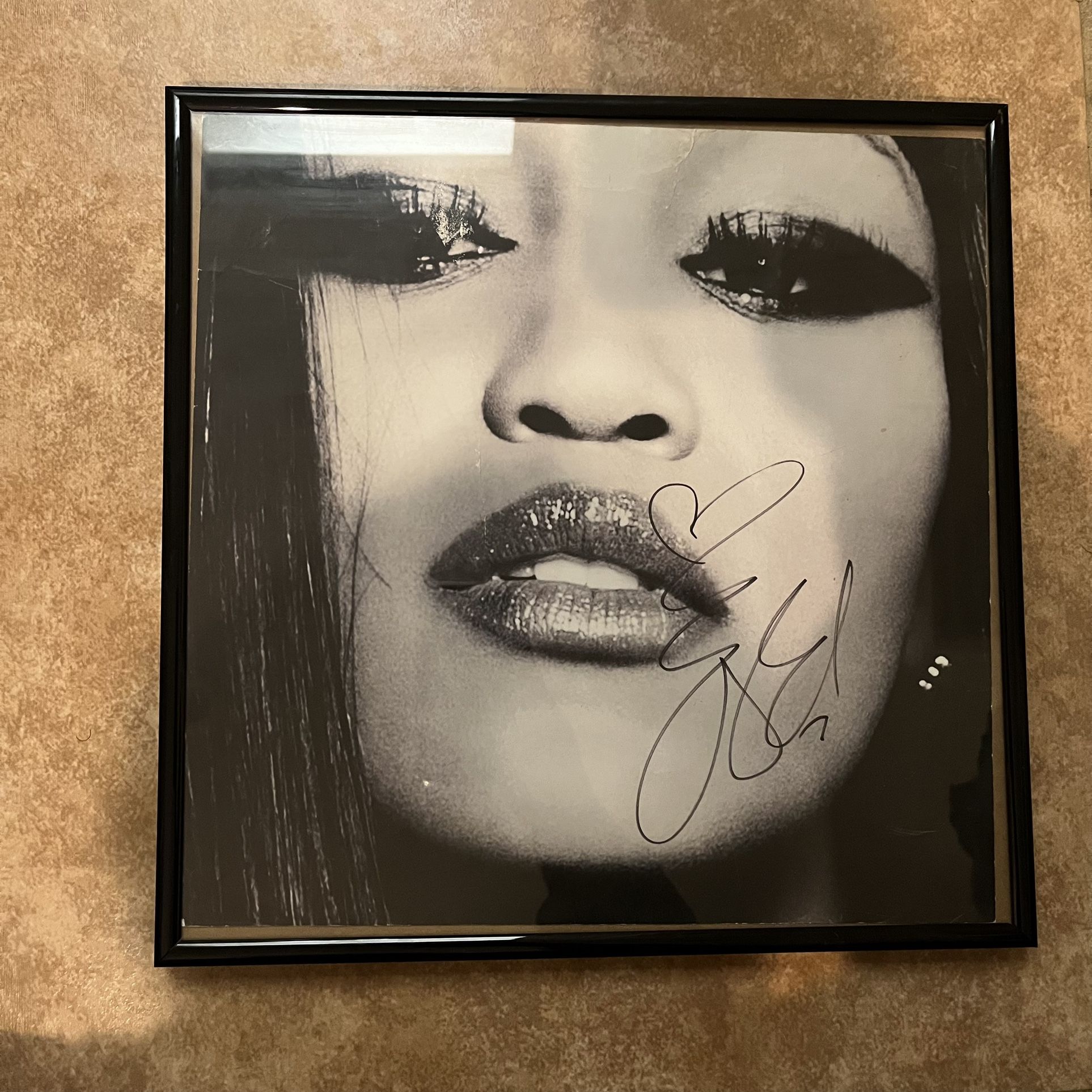 Eve (Rapper) Signed 12 X 12 Photo Framed