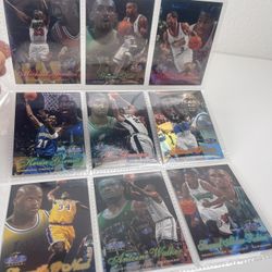 1997-98 Flair Row 2 Set Of 75 Cards Missing 5 