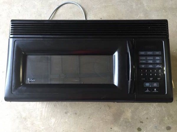 Whirlpool over the range microwave