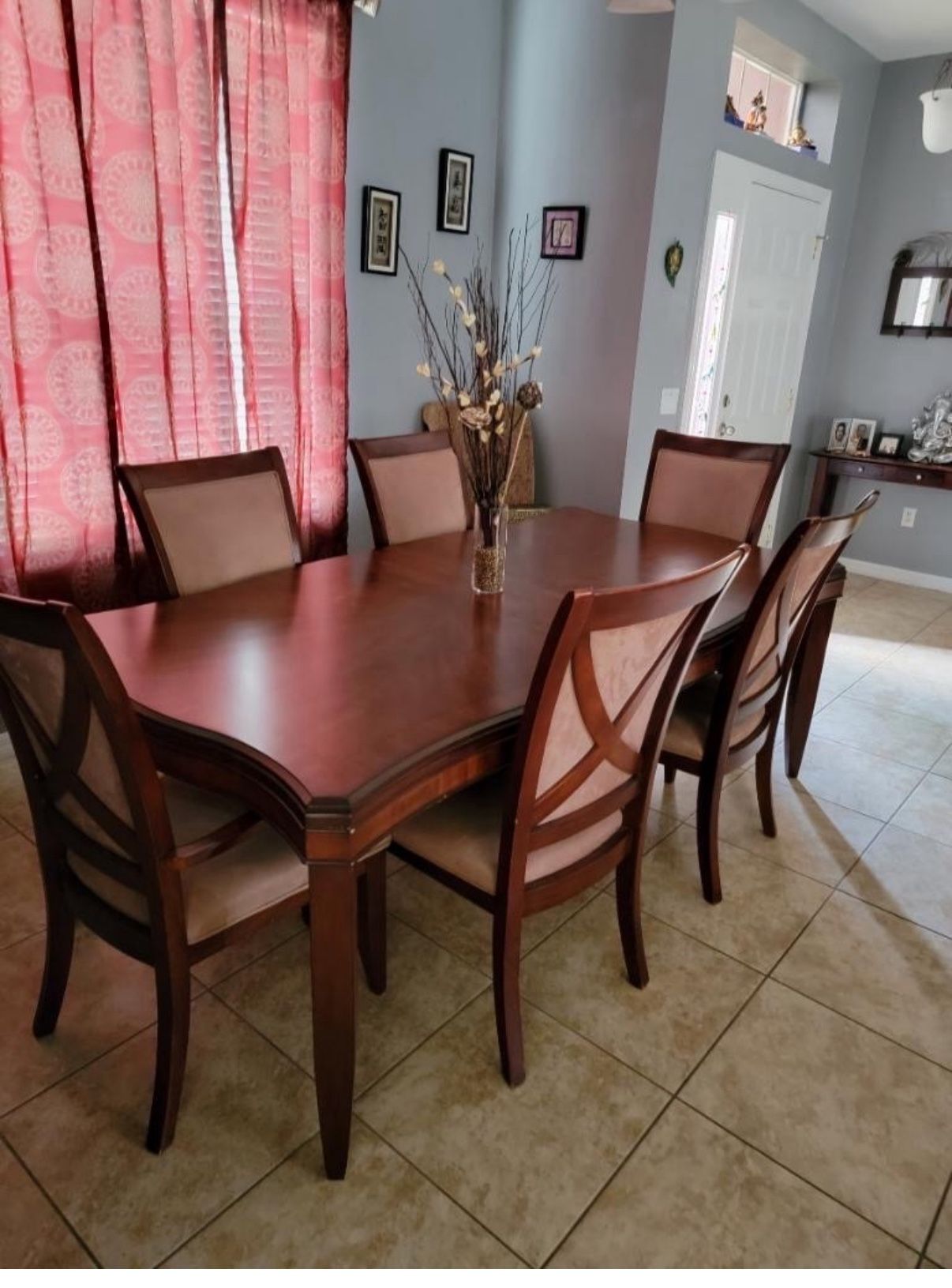Dining Room Table W/ 8 Chairs
