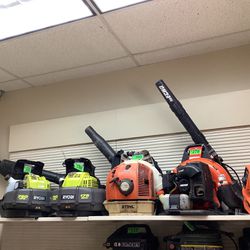 Leaf Blowers (various Sizes And Brands) 