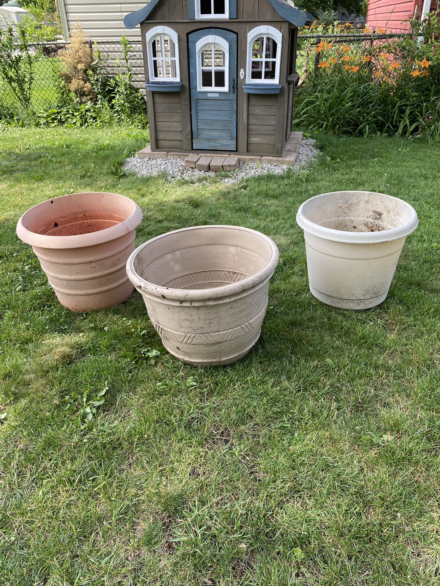 Plastic Big Planters