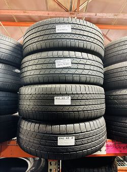 💰 Best deals are ca$h in person 4 USED TIRES P245/60R18 MICHELIN LATITUDE TOUR HP 245/60R18 ALL SEASON GRAND TOURING 245 60 18
