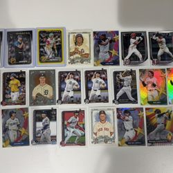 Baseball Card Lot - Rookies & Inserts
