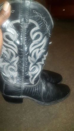 Lizard skin Dan Post boots size 12