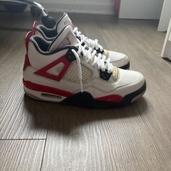 Jordan 4 red cement