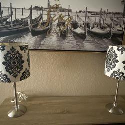 Beautiful Lamps $25 Both. 