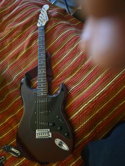 2002 20th anniversary squier with Seymour Duncan loaded pick guard