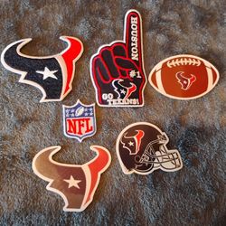 Houston Texans Patches and Stickers 
