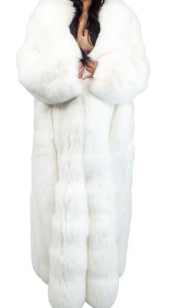Luxury White Faux Fur Bridal Cape / Winter Wedding Coat