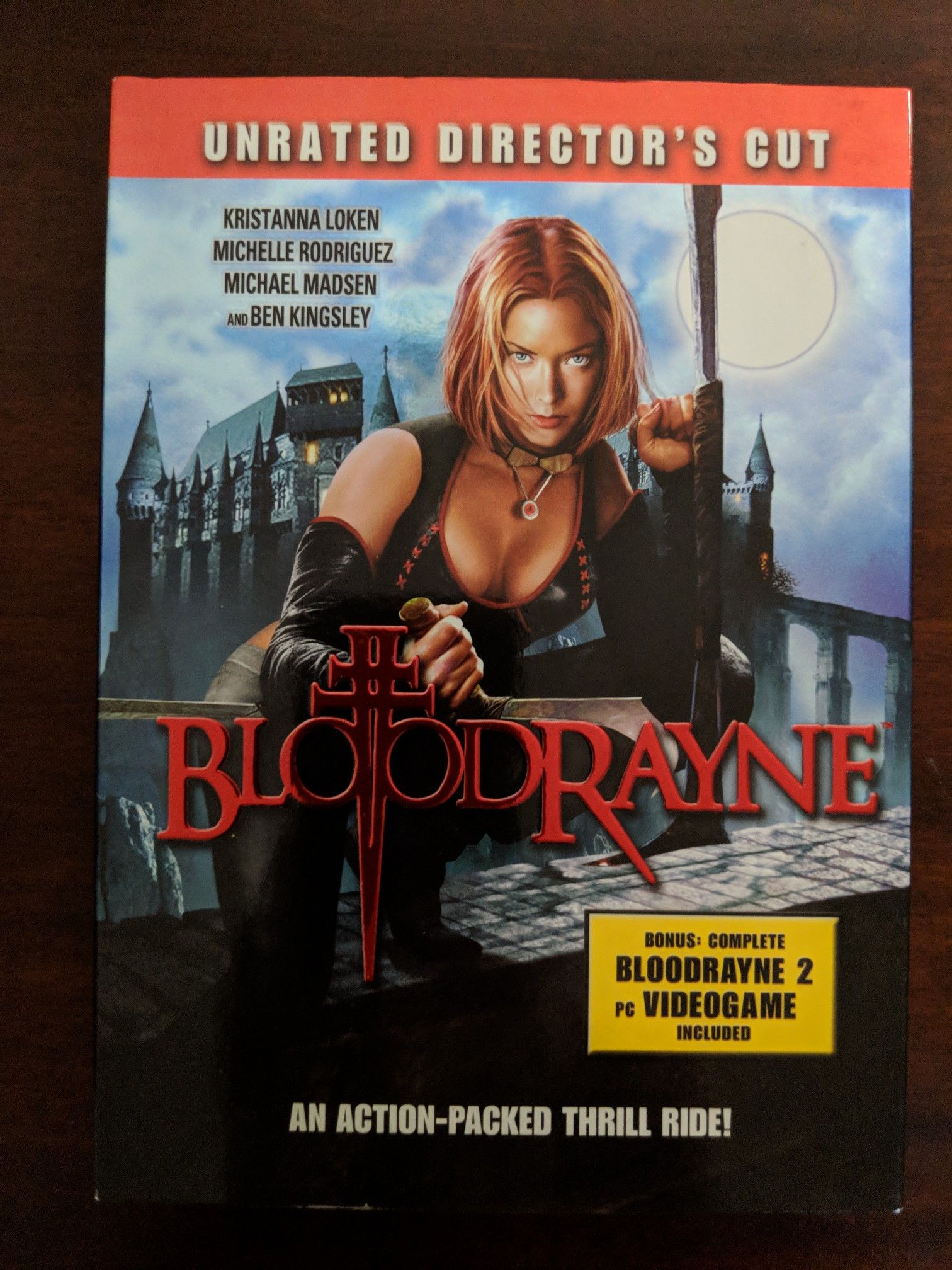 Bloodrayne DVD and PC Game