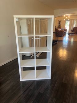 White Cube Shelving Unit Bookcase