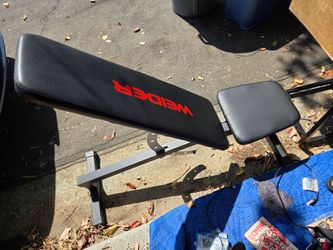 Weider adjustable bench