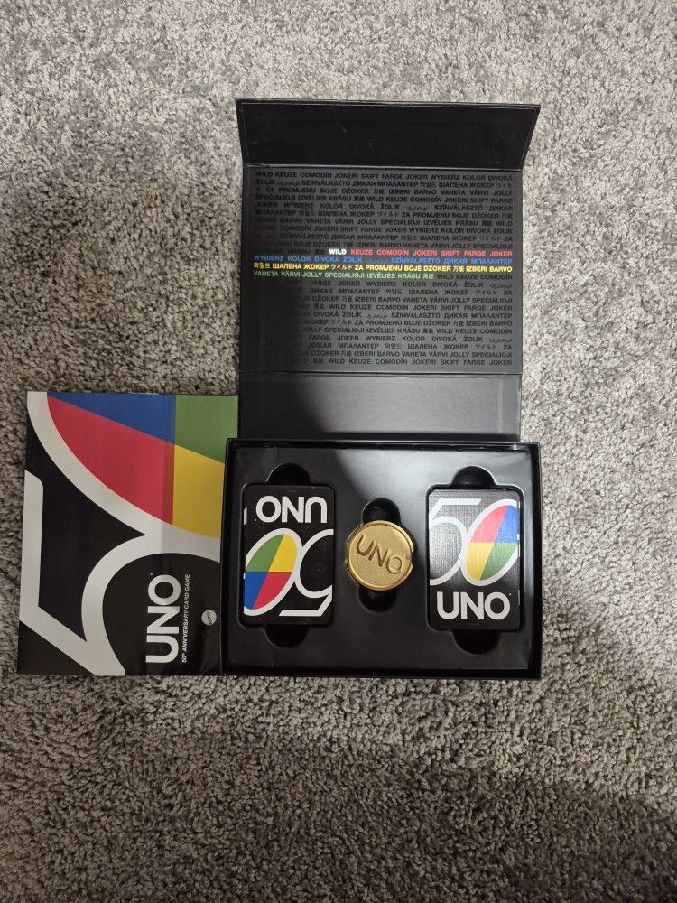50th Anniversary Uno Game