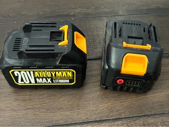 Lithium Batteries 20v