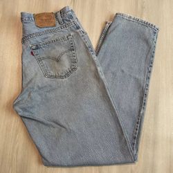 Vintage Levis 560 Jeans Mens 36x36 Blue Denim Loose Fit Tapered Leg Comfort 90s
