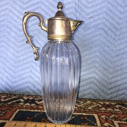 Silver Plated Pitcher Italy 1960s