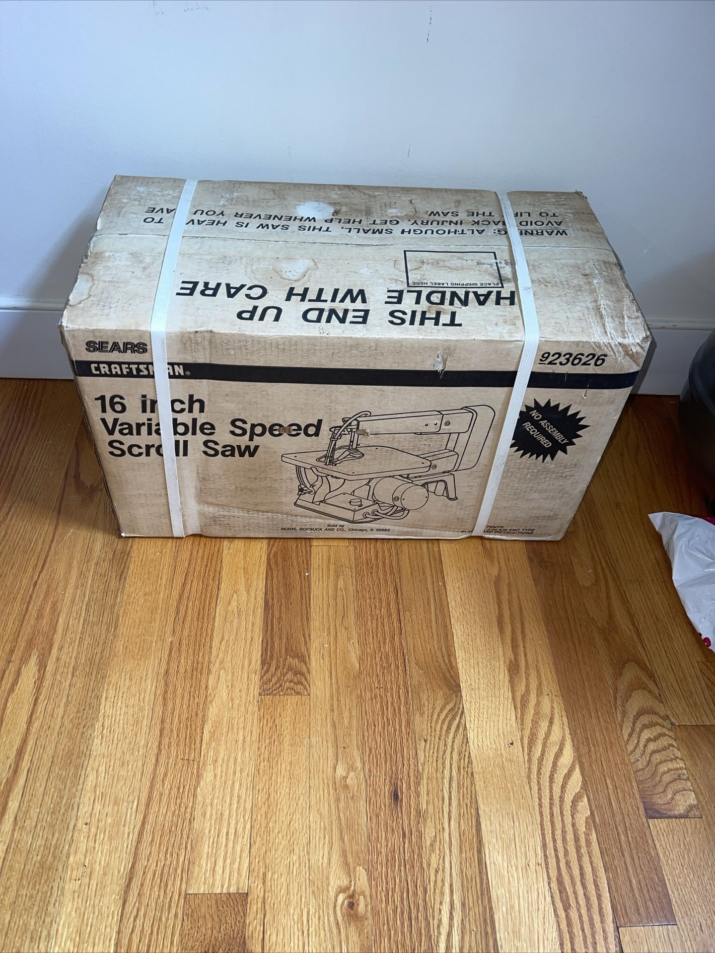 Rare NOS Vintage CRAFTSMAN 16-inch Bench-Top SCROLL SAW