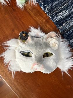 Handmade Cat therian mask