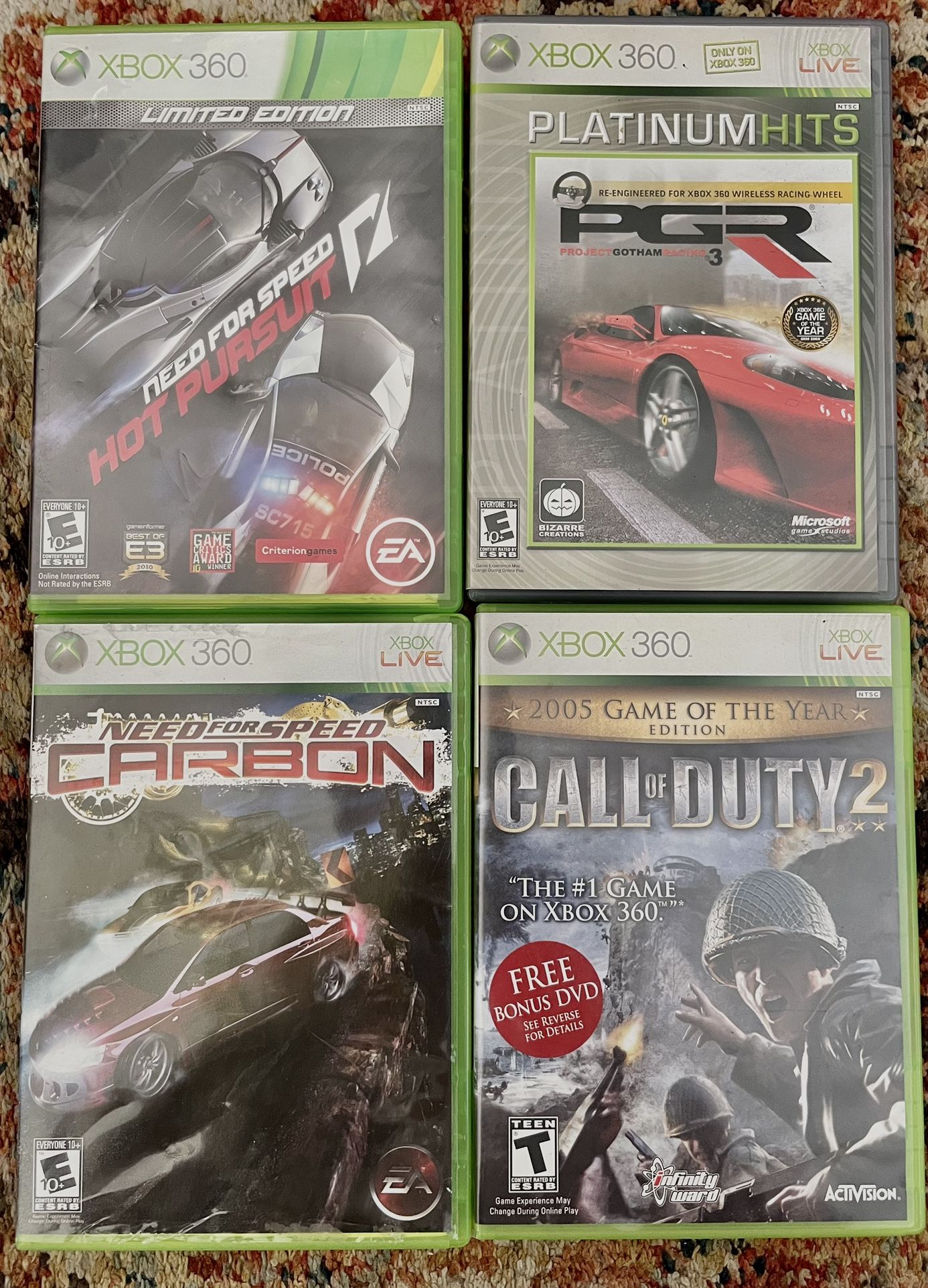 Xbox 360 Games 4 Games All For One Price 