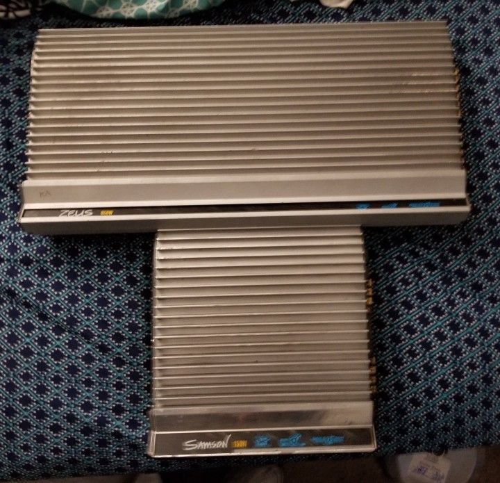 2-Hifonics Zeus & samson Generation X in Excellent Condition