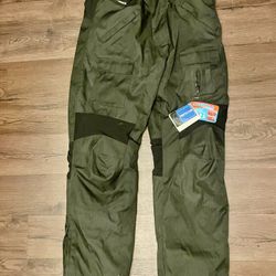 New Waterproof Padded Motorcross Pants - Men's Size 