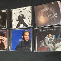 Michael Feinstein lot of six CDs Gershwin, Broadway etc.