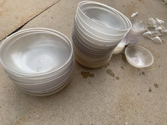 Plastic bowls