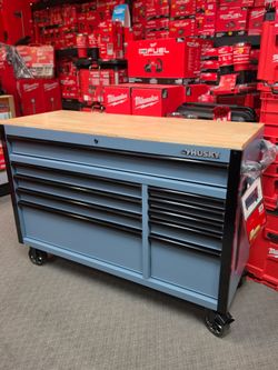 52in Husky matte finish Bluish Grey mobile toolbox,heavy-duty, new, Financing Available