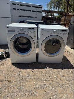 LG WASHER AND DRYER