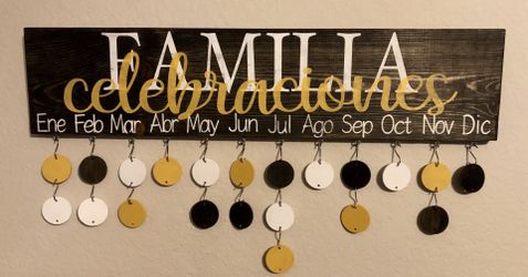 Family Birthday Board