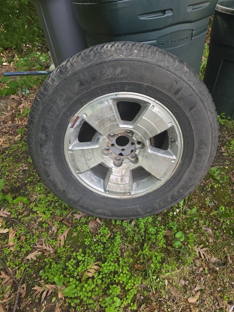 TOYOTA 4Runner 2008 RIM & DUNLOP TIRE