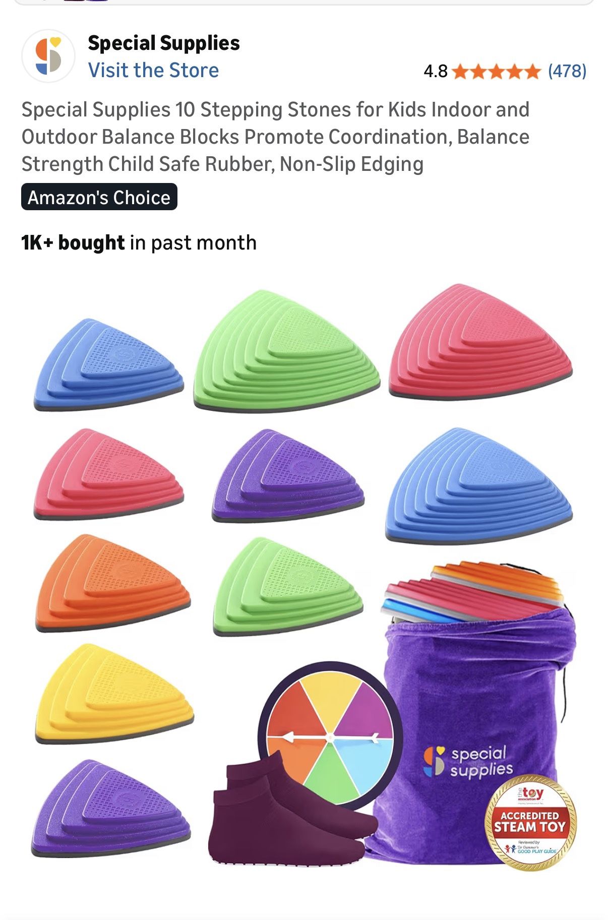 Kids Stepping Stones Indoor