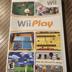 Wii Play Game for Nintendo Wii
