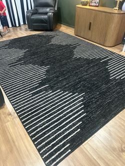 9x12 black rug