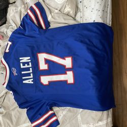 Josh Allen #17 Bills Jersey - Size Adult Large 