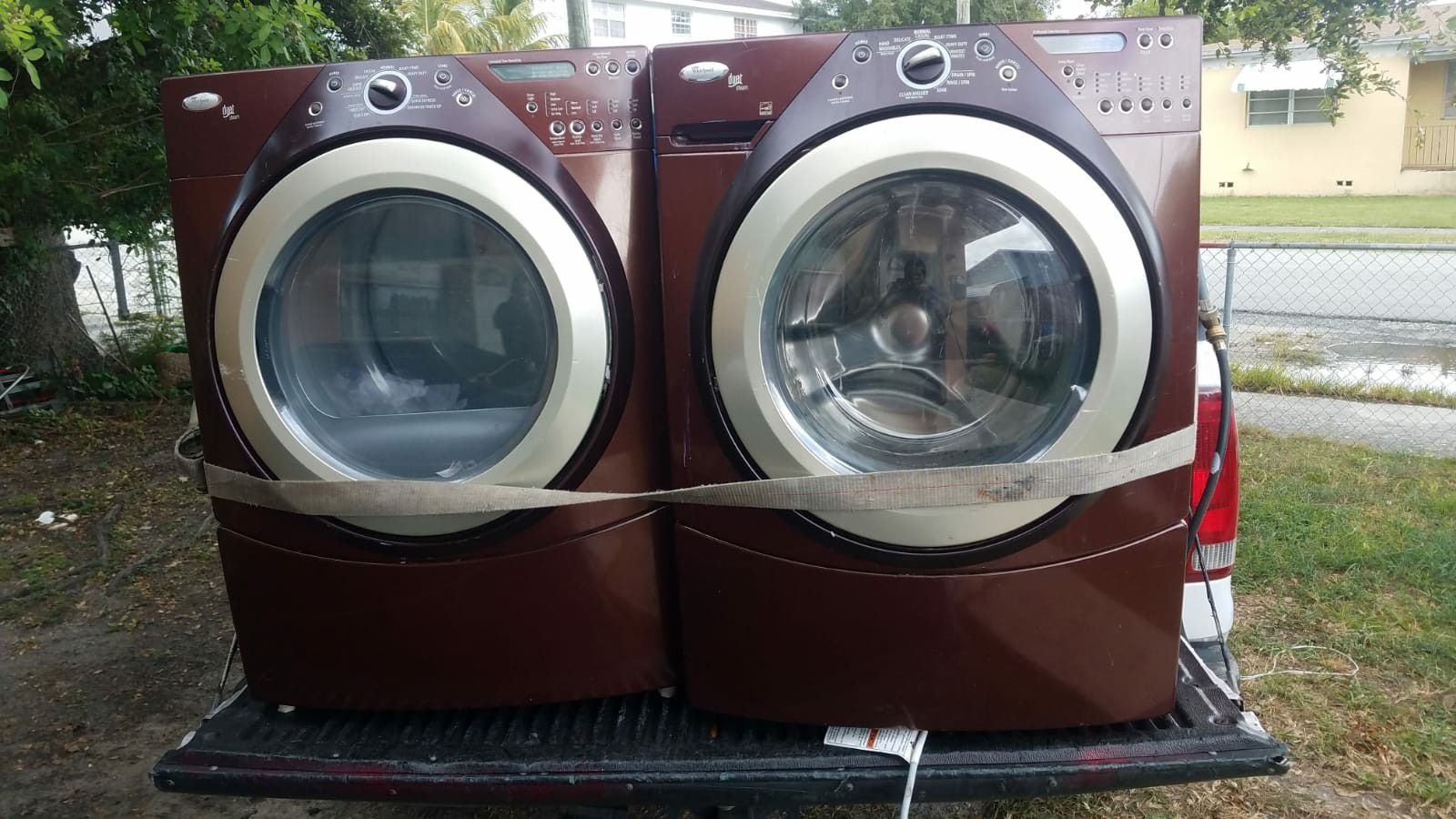 Whirlpool duet ht Steam front load washer and dryer