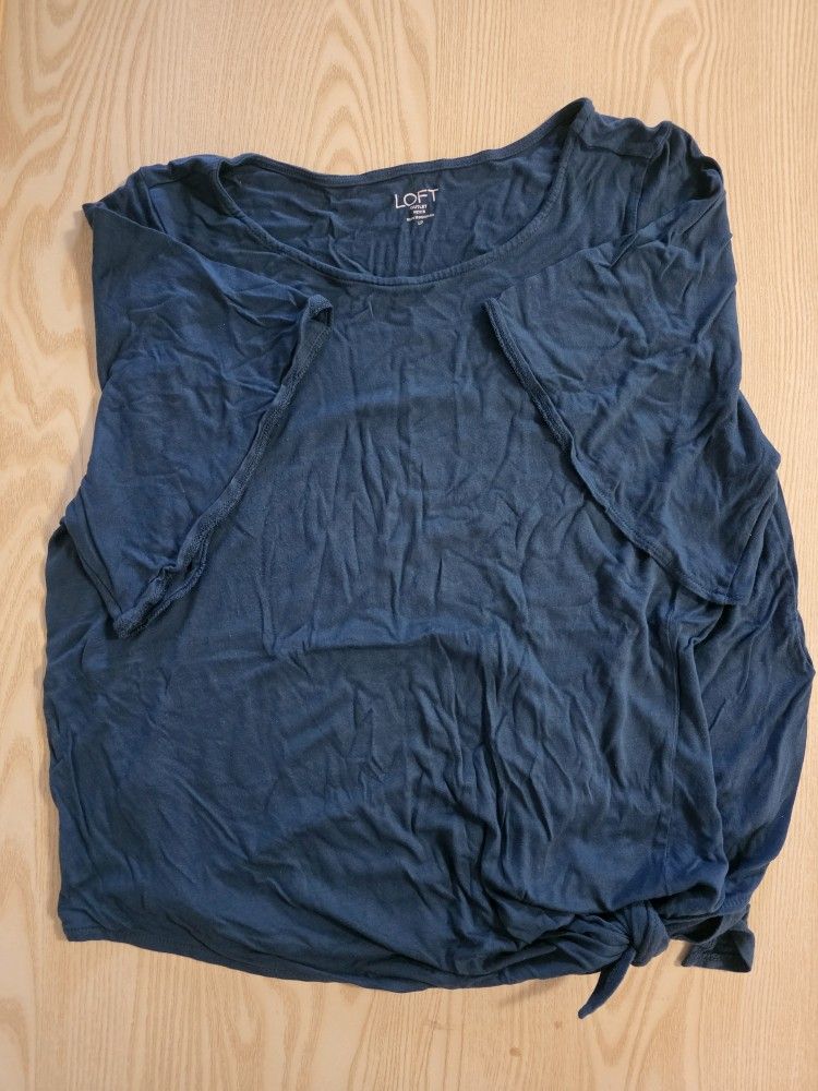 Womens Loft Short Sleeve Tshirt Size Large Petite