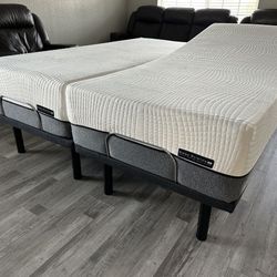 Sleep Science California King Size Bed Split Cal King Bed Movable Bed ! Motorized Bed ! Power Beds ! Free Delivery