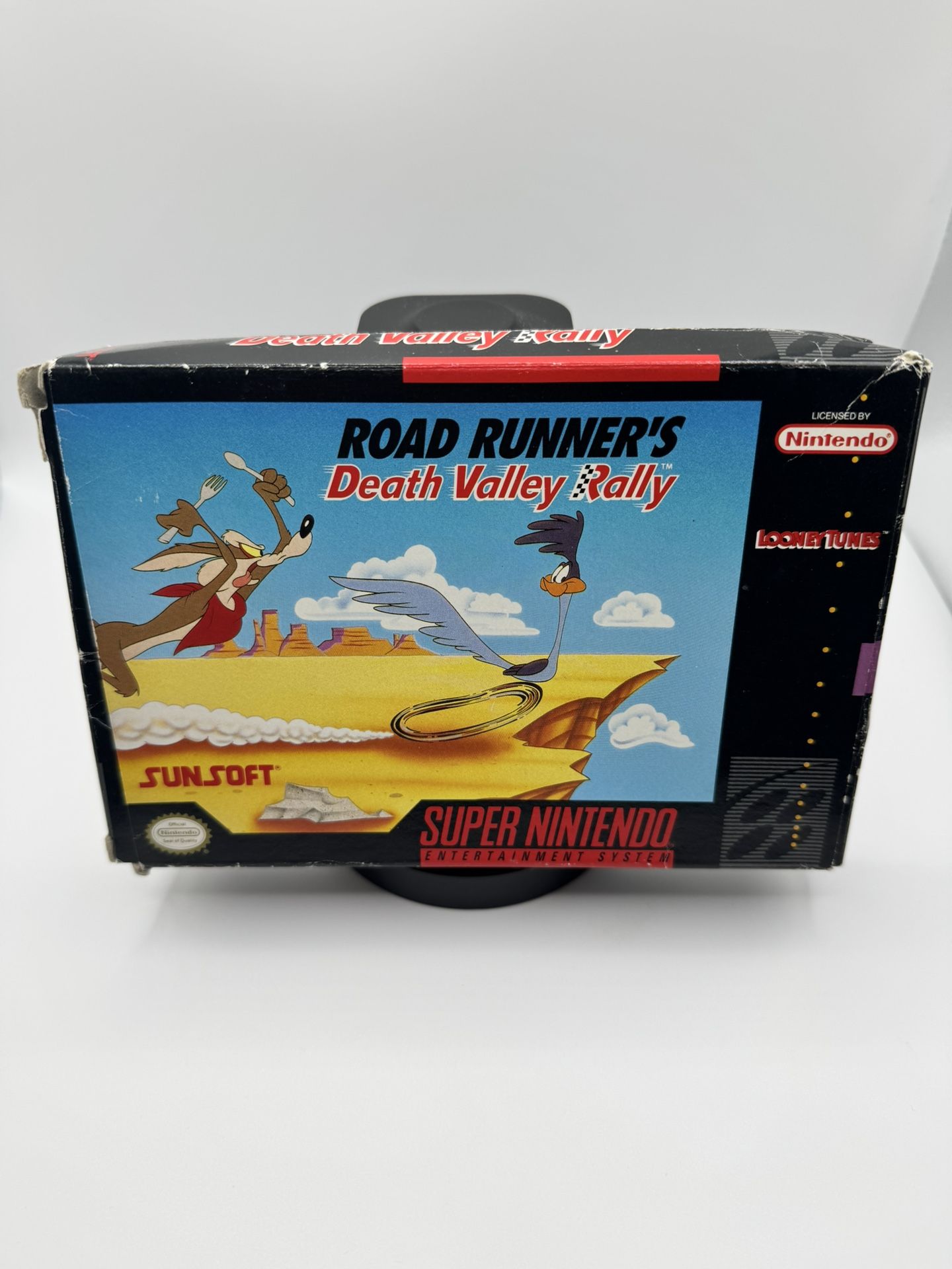 SNES Road Runner’s Death Valley W/Box And Manual