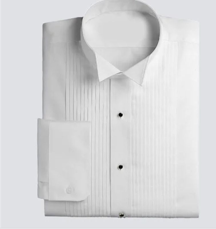 25 Brand New White Tuxedo Shirts Perfect For Resellers 