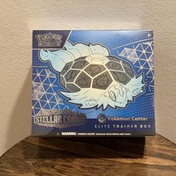 Stellar Crown Pokemon Center Elite Trainer Box (Exclusive) - SV07: Stellar Crown